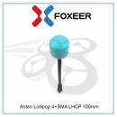Anten Lollipop 4+SMA LHCP 100mm