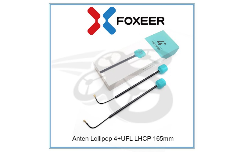 Anten Lollipop 4+UFL LHCP 165mm