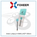 Anten Lollipop 4+SMA LHCP 100mm