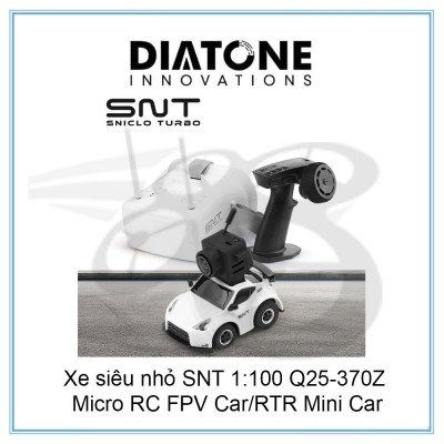Xe siêu nhỏ SNT 1:100 Q25-370Z Micro RC FPV Car/RTR Mini Car