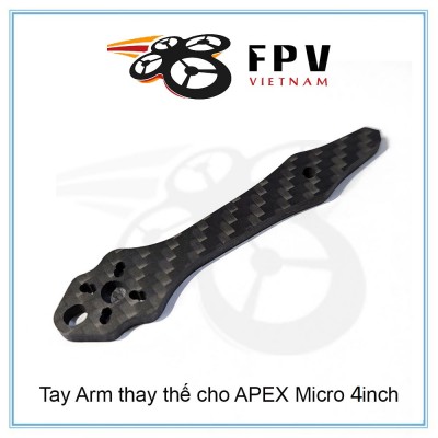 Tay Arm thay thế cho APEX Micro 4inch