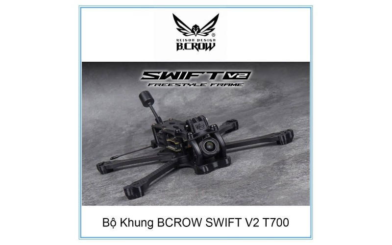 Bộ Khung BCROW SWIFT V2 - CarbonT700