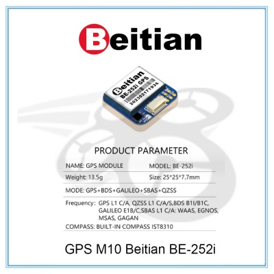 GPS M10 Beitian BE-252i Build-in Compass