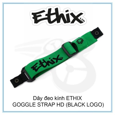 Dây đeo kính ETHIX GOGGLE STRAP HD (BLACK LOGO)