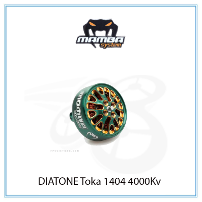 Động Cơ DIATONE Toka 1404 4000Kv Motor | Green