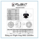 Động cơ IFlight Xing 0802 22000kv | Có bạc đạn