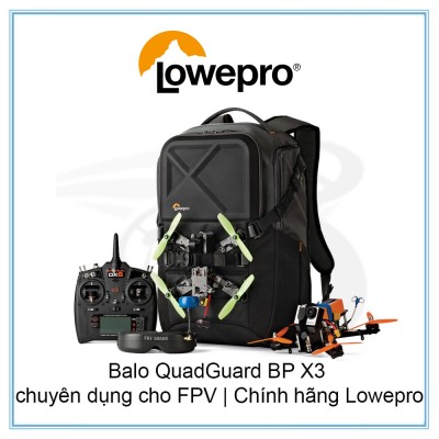 Balo QuadGuard BP X3 chuyên dụng cho FPV | Chính hãng Lowepro