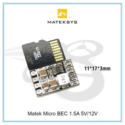 Matek Micro BEC 1.5A 5V/12V