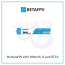  Pin BetaFPV LiHV 300mAh 1S Jack BT2.0 Phiên bản giáng sinh