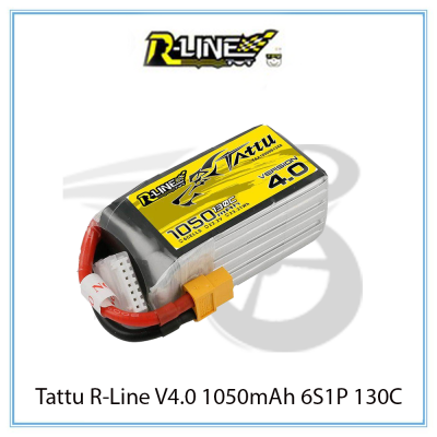 Pin dòng xả cao Tattu R-Line V4.0 1050mAh 6S1P 130C